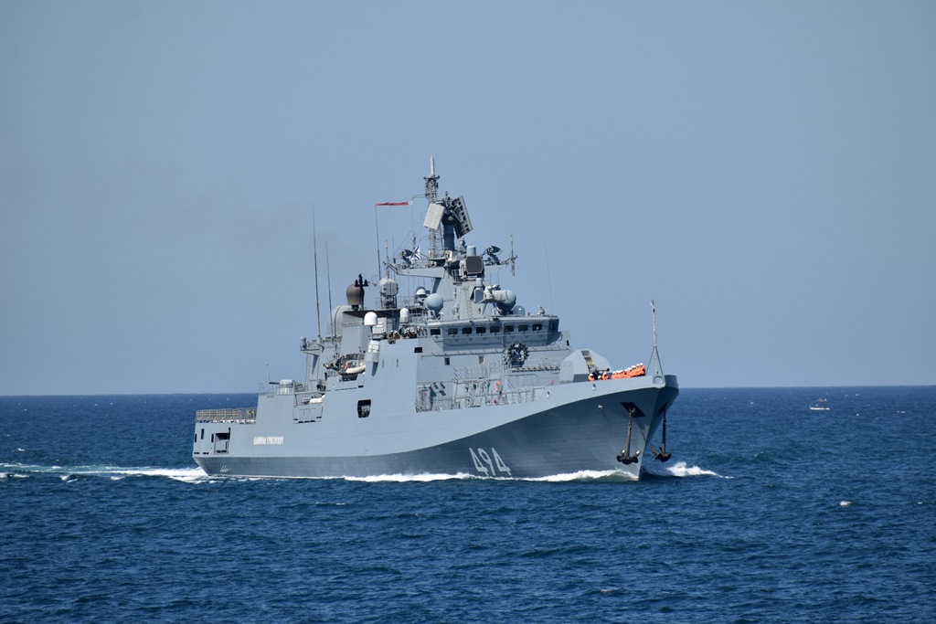 Russia Exhibits Cutting Edge Naval Equipments